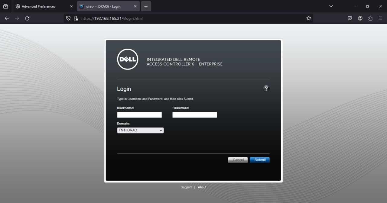 Cara Akses iDRAC yang Memiliki Firmware Lama