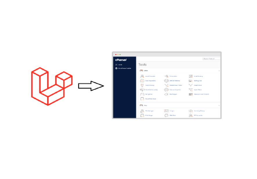 Cara Hosting Laravel di cPanel