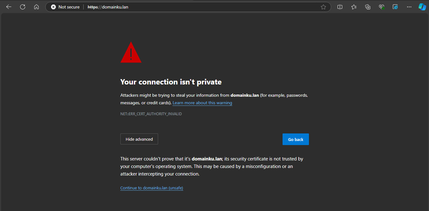 Membuat Self-Signed Certificate dan Trust Root CA
